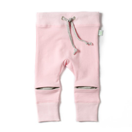 Minti Baby Hidden Knee Trackie Ballet with Grey Marle Knees
